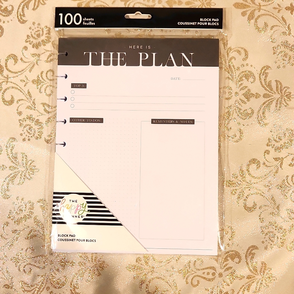 The Happy Planner Block Pad